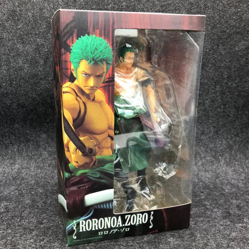 Anime One Piece 18Cm BJD Zoro Joints Moveable PVC Action Figure Model Toys