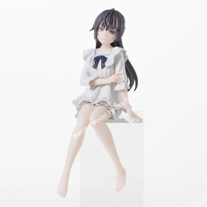 In Stock Genuine SEGA Tokidoki Bosotto Russia-Go De Dereru Tonari No Alya-San Suou Yuki Premium Chokonose Figure Anime Cartoon
