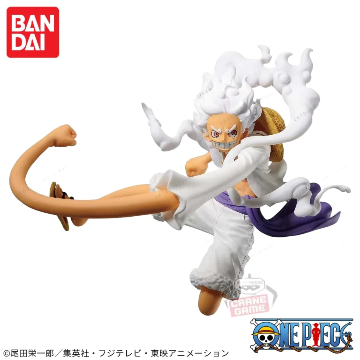In Stock Original  One Piece Banpresto Koa Artist Luffy King Gear 5 Anime Figures Model Decoration Toy Ornament Gift