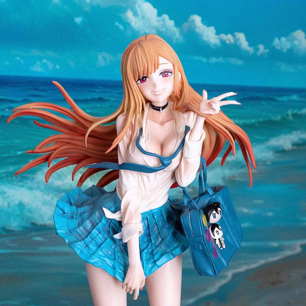 27Cm My Dress-Up Darling Kitagawa Marin 1/7 PVC Action Figure Anime Figure Model Toys Collection Doll Gift