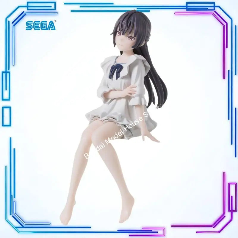 In Stock Genuine SEGA Tokidoki Bosotto Russia-Go De Dereru Tonari No Alya-San Suou Yuki Premium Chokonose Figure Anime Cartoon