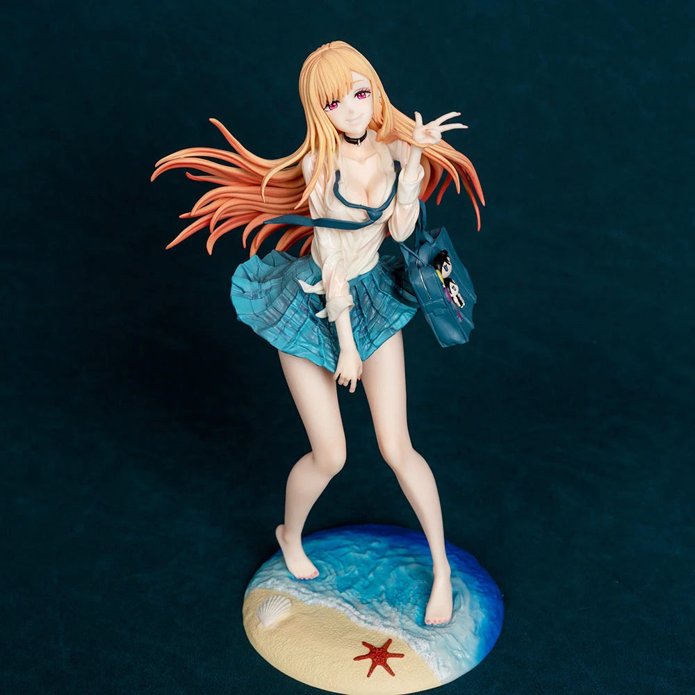 27Cm My Dress-Up Darling Kitagawa Marin 1/7 PVC Action Figure Anime Figure Model Toys Collection Doll Gift