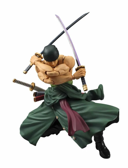 Anime One Piece 18Cm BJD Zoro Joints Moveable PVC Action Figure Model Toys