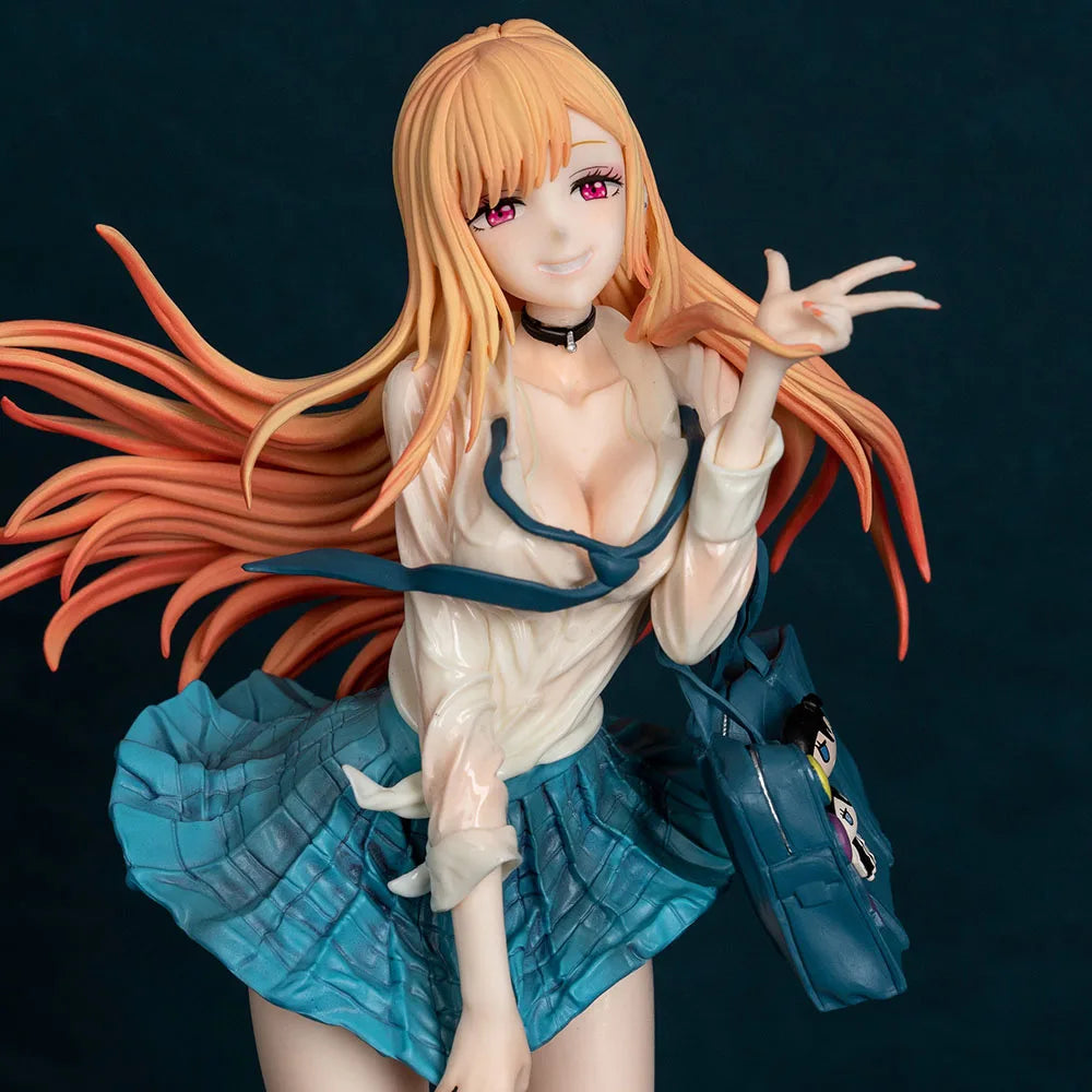 27Cm My Dress-Up Darling Kitagawa Marin 1/7 PVC Action Figure Anime Figure Model Toys Collection Doll Gift
