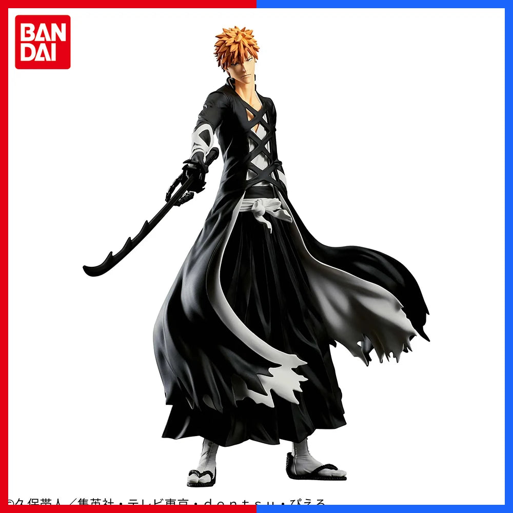 In Stock  Banpresto Original Anime Bleach Figure Ichigo Kurosaki Zaraki Kenpachi Hitsugaya Toushirou Soi Fon Model Toys