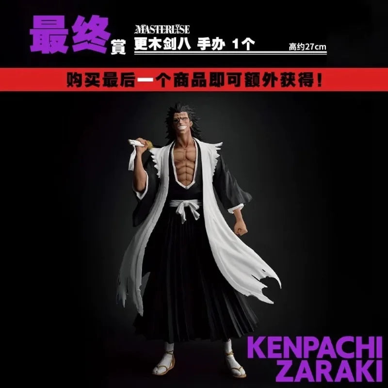 Original Ichiban Kuji Anime Bleach Sennen Kessen-Hen Kurosaki Ichigo Kuchiki Byakuya Zaraki Kenpachi Action Figure Toys