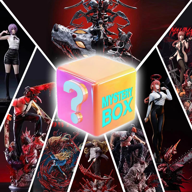 Chainsaw Man Devil'S Lottery: Unbox Denji, Power & Fiends! Chase Rare Bloody Variants & Gold Editions in This Mystery Collection