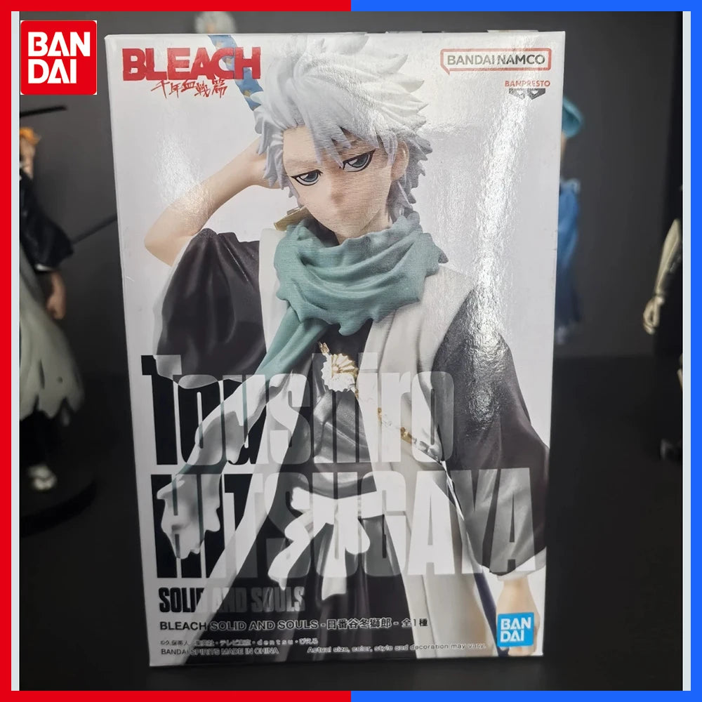 In Stock  Banpresto Original Anime Bleach Figure Ichigo Kurosaki Zaraki Kenpachi Hitsugaya Toushirou Soi Fon Model Toys
