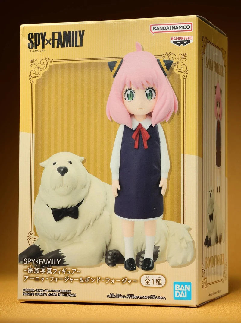 Original in Stock BANPRESTO Anime Spyxfamily Yor Forger Bond Forger Loid Forger Anya Forger Figure Model Genuine Boxed Toy