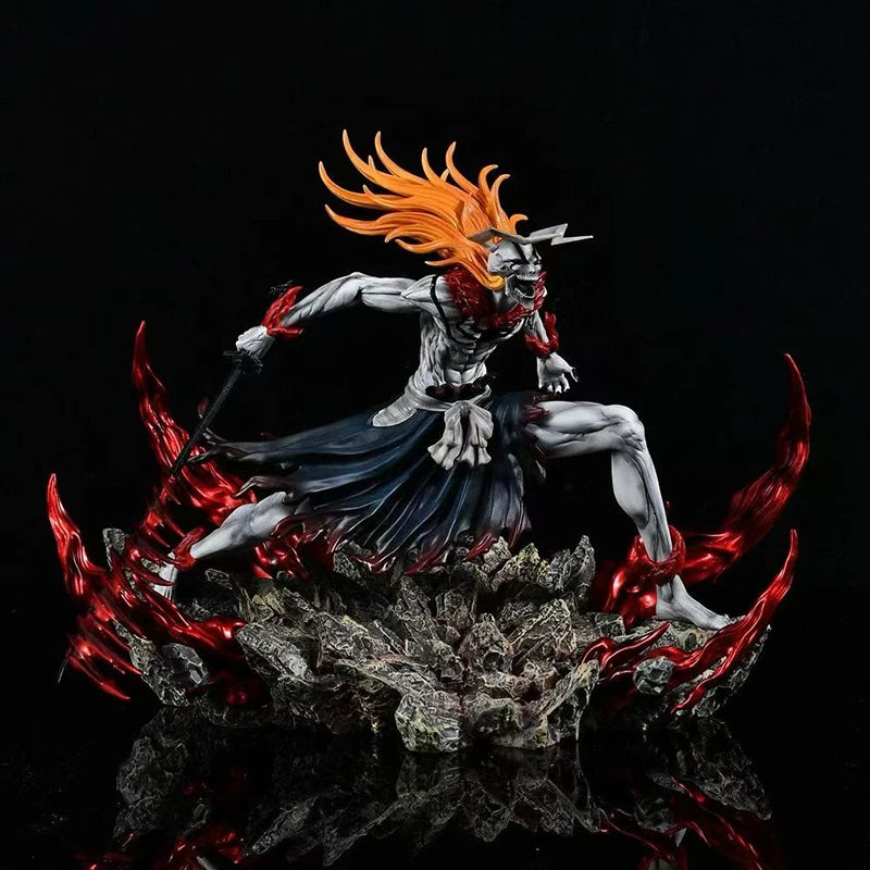 New Arrival Bleach Anime Desktop Decoration Statue Raging Bull Head One Piece 2.0 GK Action Figure Collectible Toys for Fans