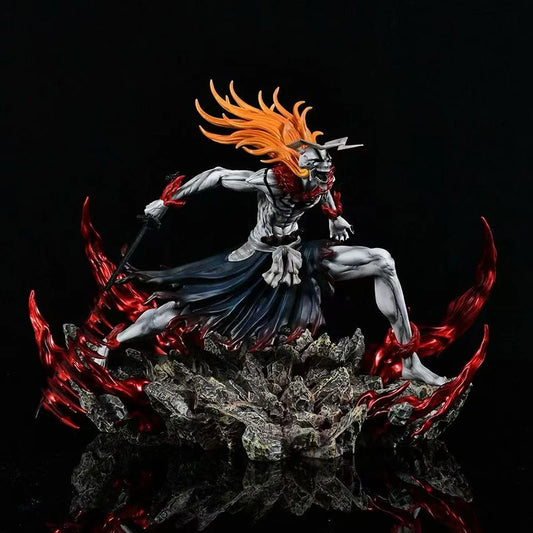 New Arrival Bleach Anime Desktop Decoration Statue Raging Bull Head One Piece 2.0 GK Action Figure Collectible Toys for Fans