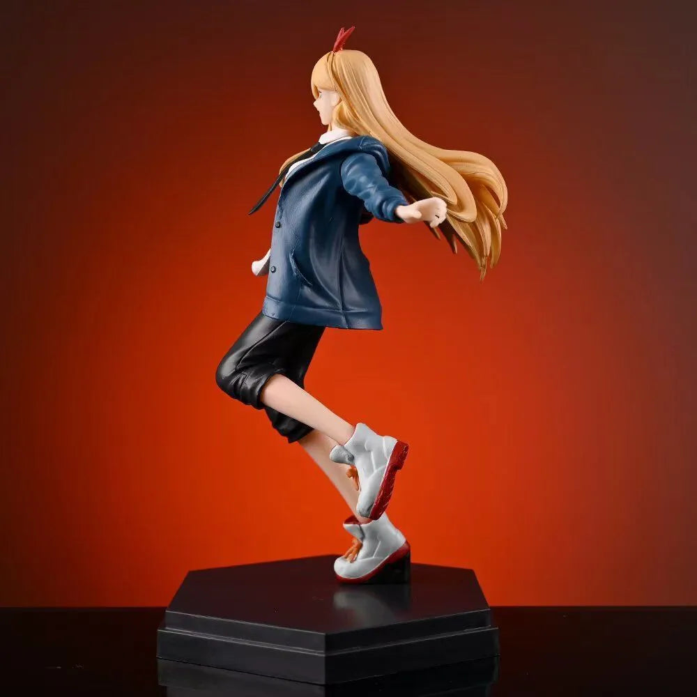 21Cm Chainsaw Man Anime Denji Figure Power Action Figure Pochita Figure Scene Ornament Makima Model Doll Makima Boxed Toys PVC