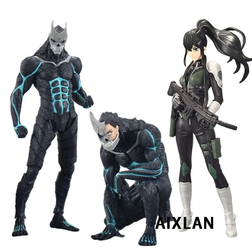 Aixlan Kaiju No. 8 Figure Ashiro Mina 18Cm Kaiju PVC Action Figure Amine Thanksgiving Gift Collectible Figurine