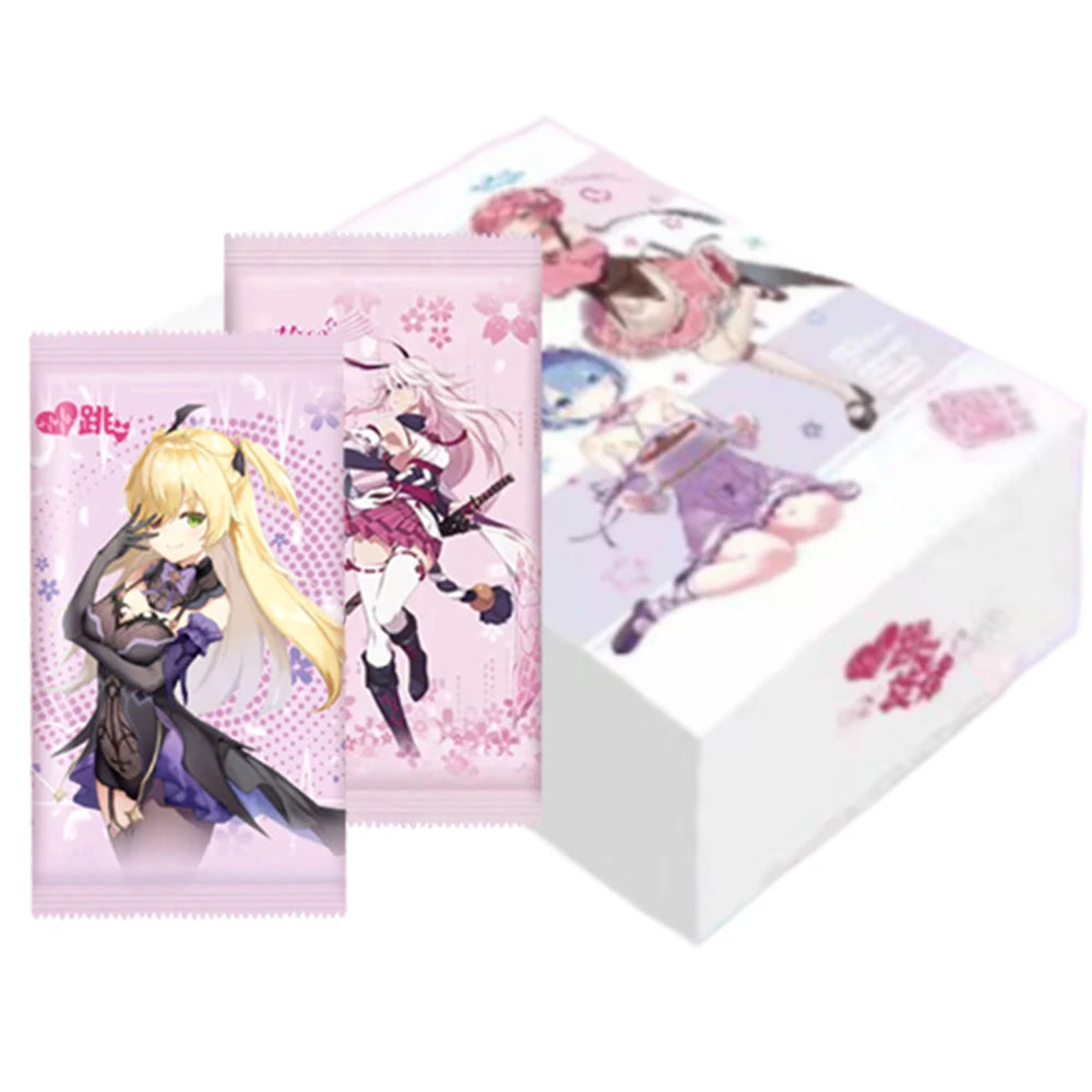 Japan Zero Anime Beauties Collection Cards for Children Goddess Alliance ACG Bikini Swimsuit Beauty Anime Figure Kids Table Toys