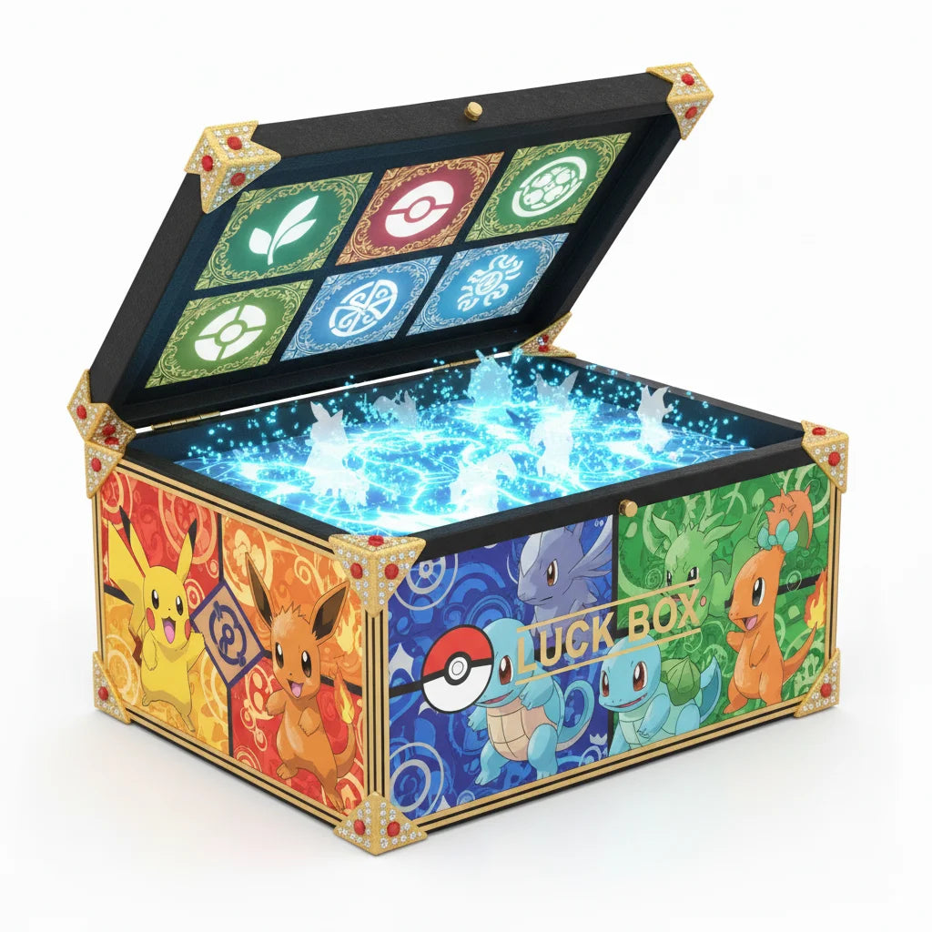 Pokemon Blind Box Figures Collectible Anime PVC Model Toys Pikachu Charizard Mewtwo Eevee Random Mystery Surprise Gift for Fans