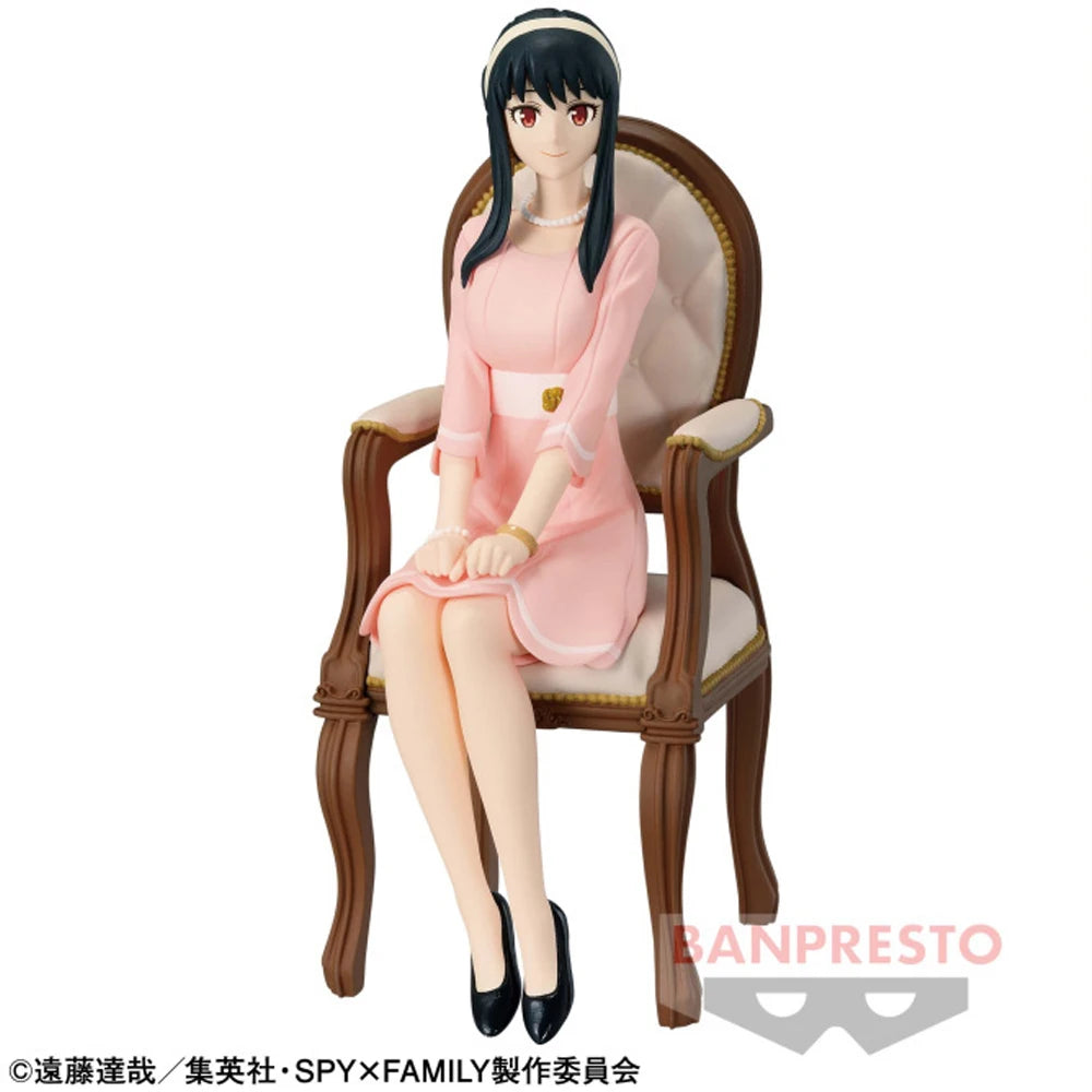 Original in Stock BANPRESTO Anime Spyxfamily Yor Forger Bond Forger Loid Forger Anya Forger Figure Model Genuine Boxed Toy