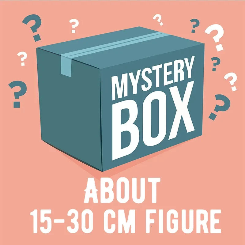 Naruto Anime Figure Kakashi Hatake Sasuke Uchiha 15-30 CM Blind Box Lucky Mystery Box Collection Gift for Fans Best Present