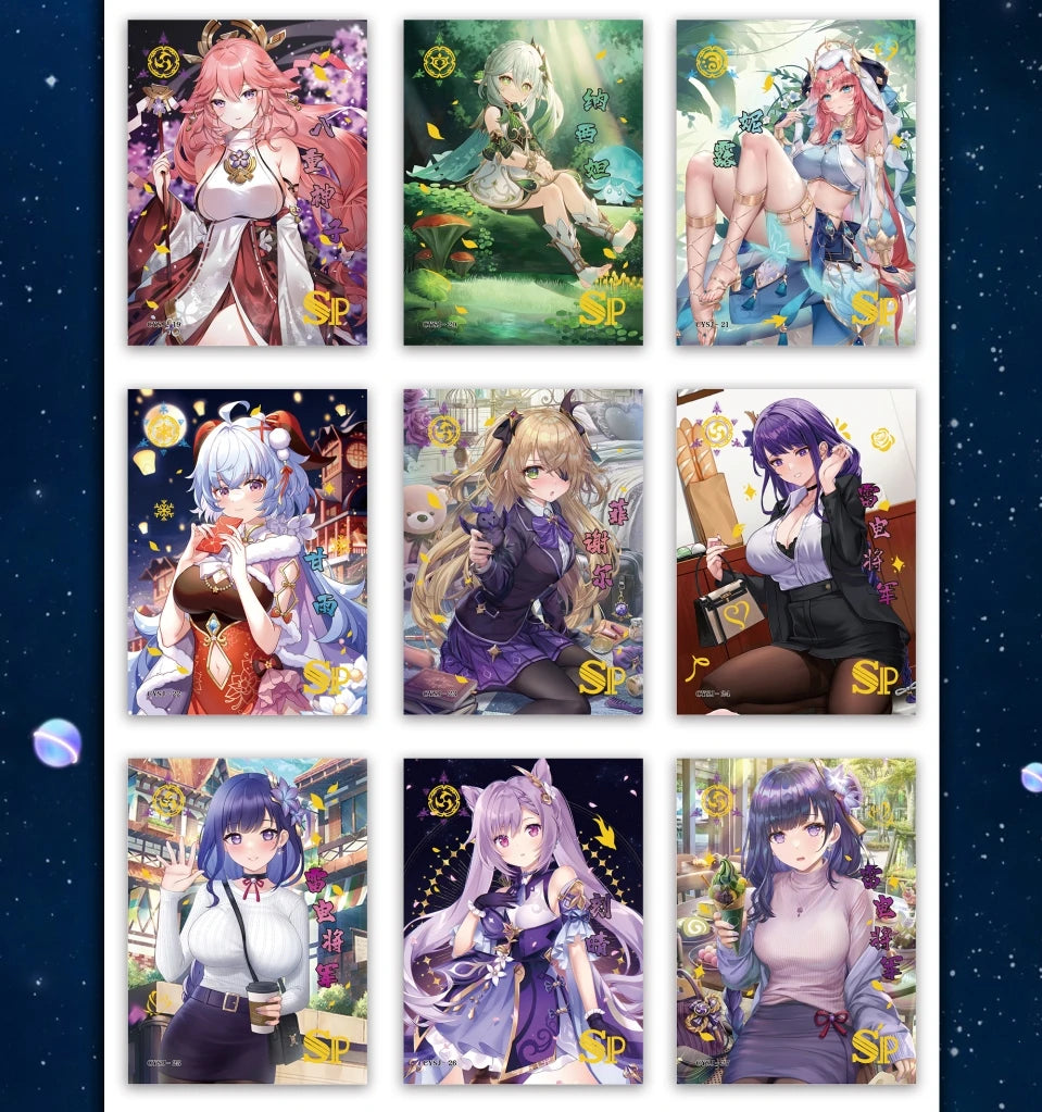 Japan Zero Anime Beauties Collection Cards for Children Goddess Alliance ACG Bikini Swimsuit Beauty Anime Figure Kids Table Toys