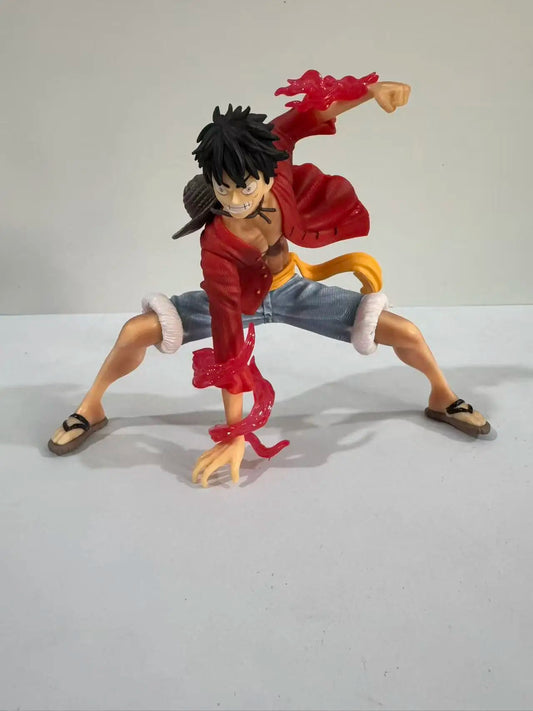 18Cm One Piece Monkey D. Luffy Luffy Figures Battle Style Action Figures Anime Collection PVC Model Doll Toys Kid Birthday Gifts