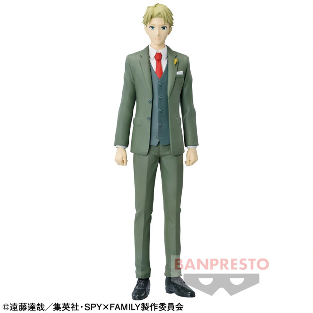 Original in Stock BANPRESTO Anime Spyxfamily Yor Forger Bond Forger Loid Forger Anya Forger Figure Model Genuine Boxed Toy