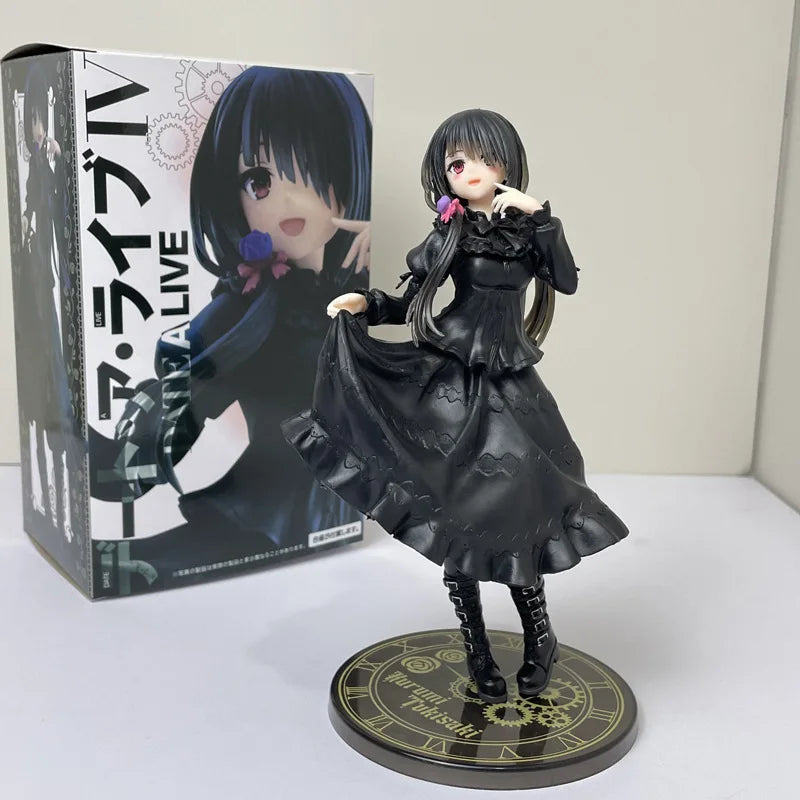 Date a Live IV Tokisaki Kurumi Casual Wear Ver. PVC Action Figure Anime Figure Model Toys Collection Doll Gift