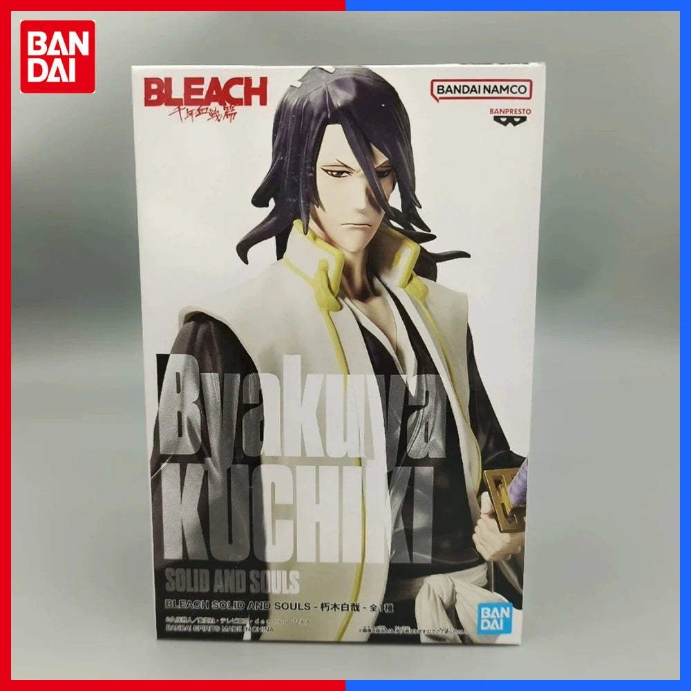 In Stock  Banpresto Original Anime Bleach Figure Ichigo Kurosaki Zaraki Kenpachi Hitsugaya Toushirou Soi Fon Model Toys