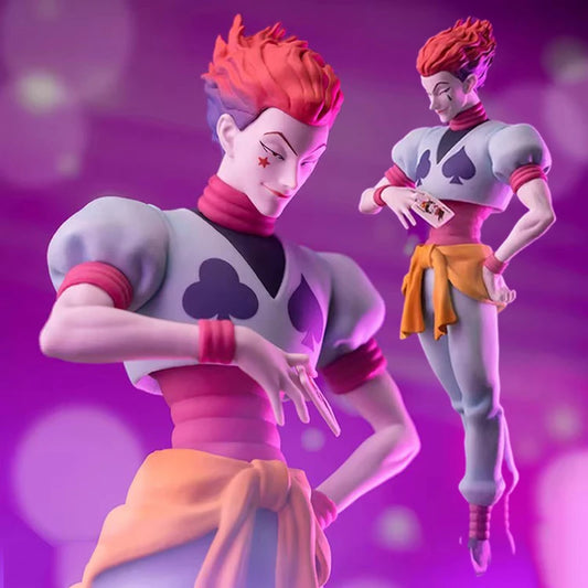 Anime Hunter X Hunter Hisoka Action Figure Gon Freecss & Killua Zoldyck Figurine Statue Collection Model Doll Toys Hobbies