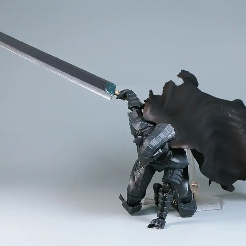 16Cm Figma Sp-046 Berserk Guts Berserker Armor Review Anime Figure Armor of Berserk Action Figure Adult Model Toy Doll