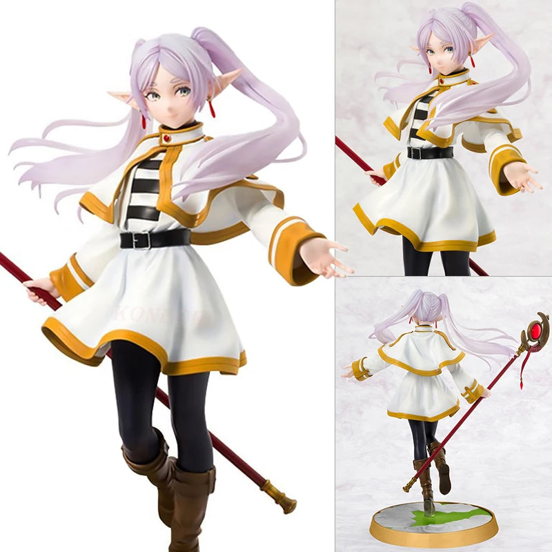 21Cm Frieren: beyond Journey'S End Frieren Anime Girl Figure Frieren Action Figure Sousou No Frieren Figurine Model Doll Toys