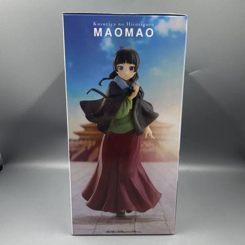 In Stock Banpresto  the Apothecary Diaries Maomao about 20Cm Cloak Standing Figure Model Gifts WY
