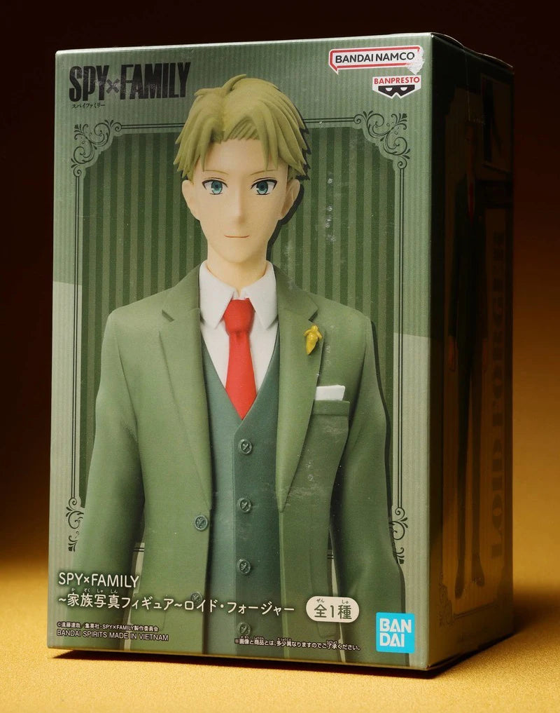 Original in Stock BANPRESTO Anime Spyxfamily Yor Forger Bond Forger Loid Forger Anya Forger Figure Model Genuine Boxed Toy