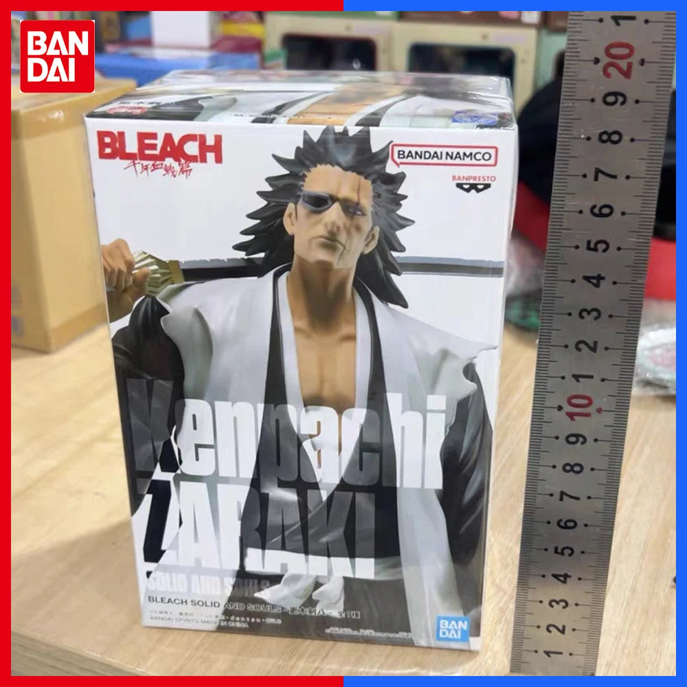 In Stock  Banpresto Original Anime Bleach Figure Ichigo Kurosaki Zaraki Kenpachi Hitsugaya Toushirou Soi Fon Model Toys