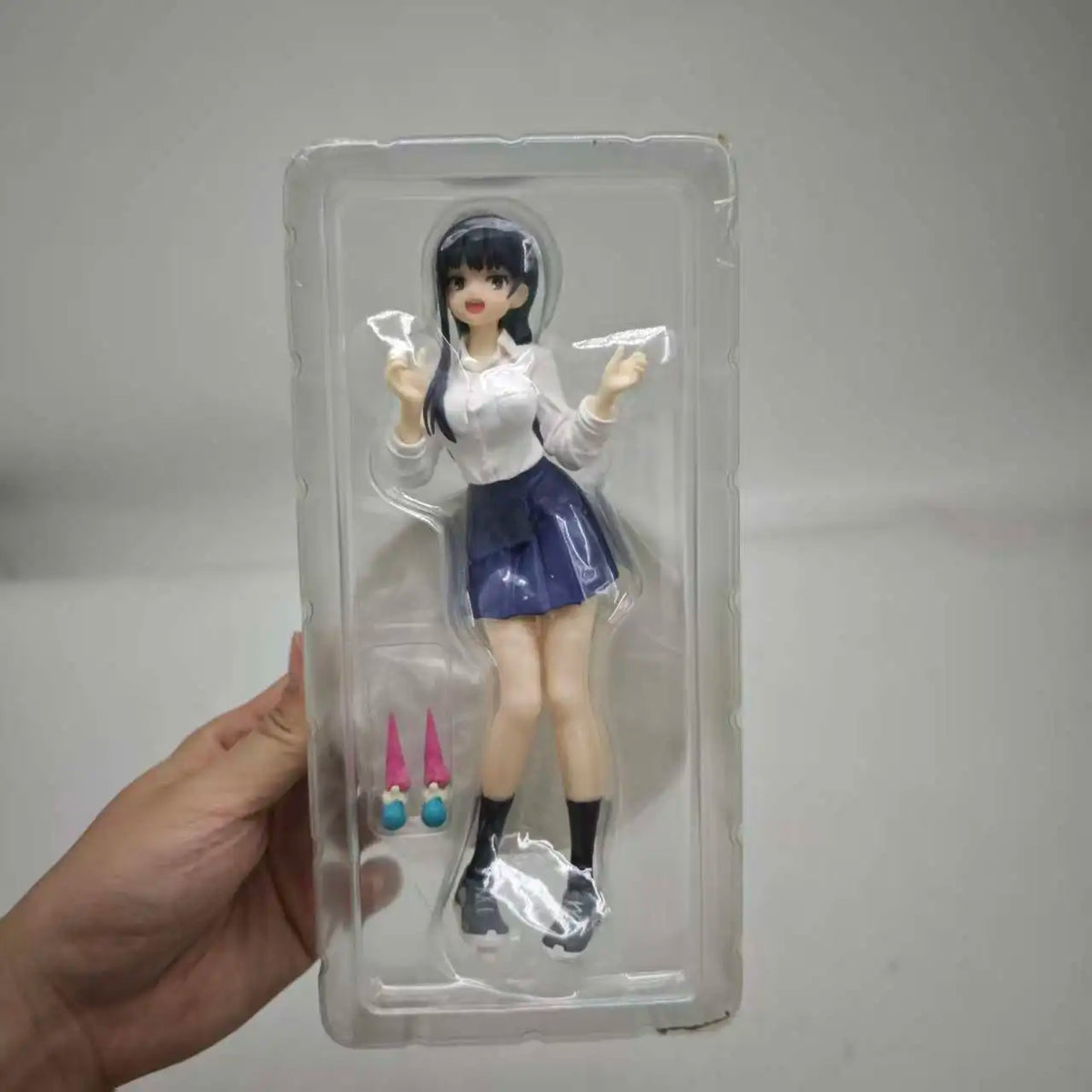 Yamada Anna with Icecream Cute Girls PVC Figure Model Toys Gift 18Cm