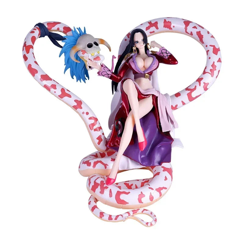 20Cm Anime Figure One Piece Figurine Garage Kit Boa Hancock Action Figures Toys Gift