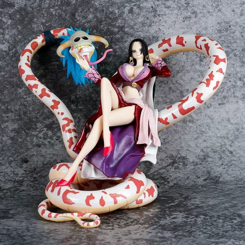 20Cm Anime Figure One Piece Figurine Garage Kit Boa Hancock Action Figures Toys Gift