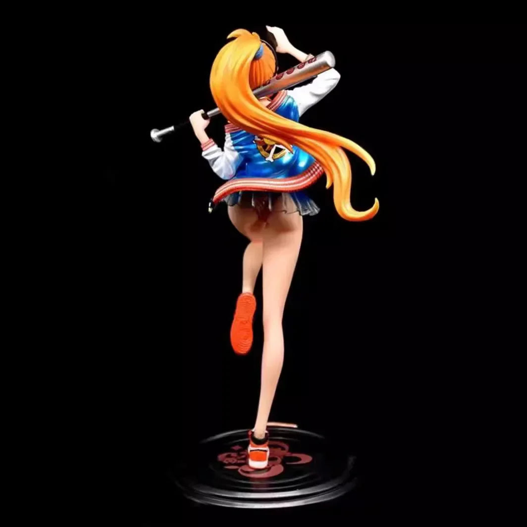 18Cm One Piece Nami Anime Figure Thief Cat Nami Figurine Pvc Statue Model Dolls Collectible Room Ornament Children Toys Gifts