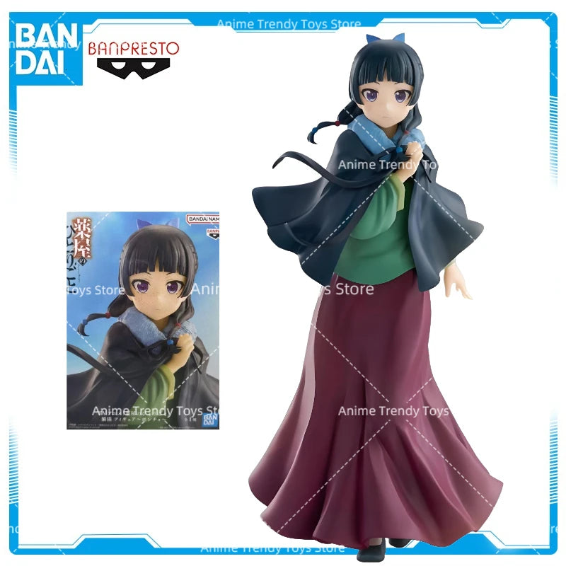 In Stock Banpresto  the Apothecary Diaries Maomao about 20Cm Cloak Standing Figure Model Gifts WY