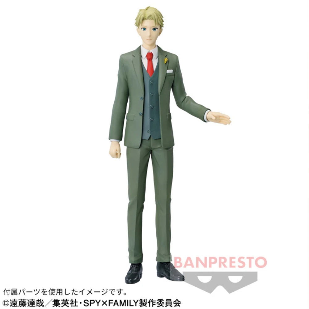 Original in Stock BANPRESTO Anime Spyxfamily Yor Forger Bond Forger Loid Forger Anya Forger Figure Model Genuine Boxed Toy