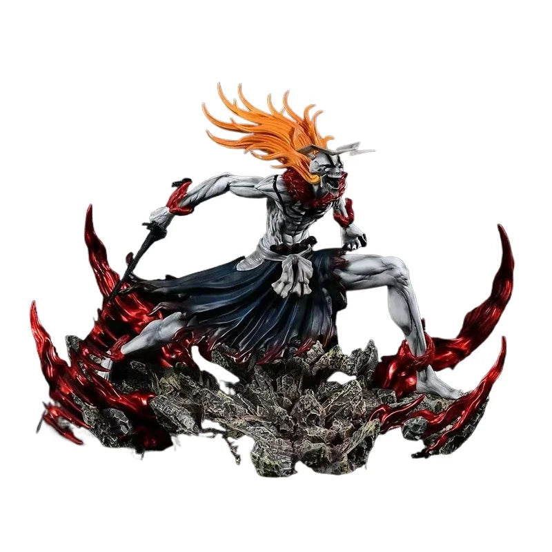 New Arrival Bleach Anime Desktop Decoration Statue Raging Bull Head One Piece 2.0 GK Action Figure Collectible Toys for Fans