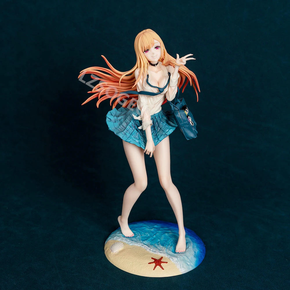 27Cm My Dress-Up Darling Kitagawa Marin 1/7 PVC Action Figure Anime Figure Model Toys Collection Doll Gift