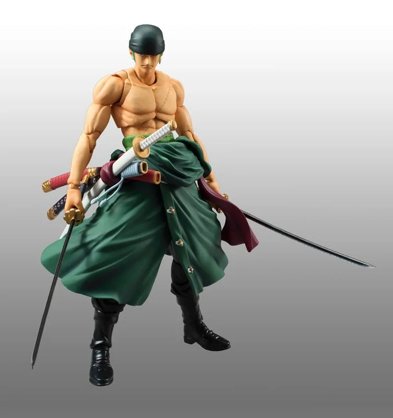 Anime One Piece 18Cm BJD Zoro Joints Moveable PVC Action Figure Model Toys