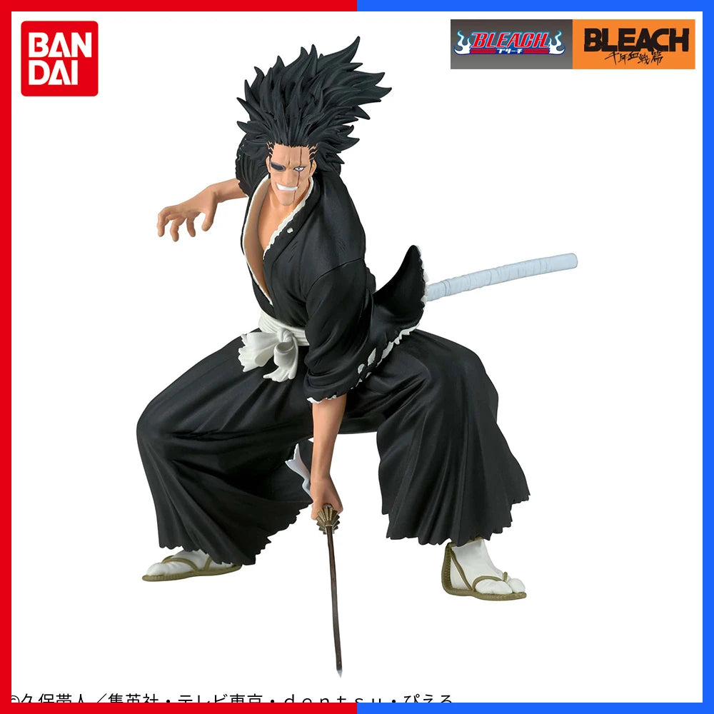 In Stock  Banpresto Original Anime Bleach Figure Ichigo Kurosaki Zaraki Kenpachi Hitsugaya Toushirou Soi Fon Model Toys