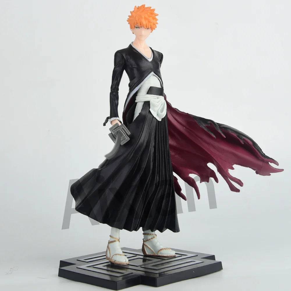 3Pcs BLEACH Anime Figure Kurosaki Ichigo PVC Action Figure Kuchiki Rukia Figurine Collectible Model Toys Kid Gift