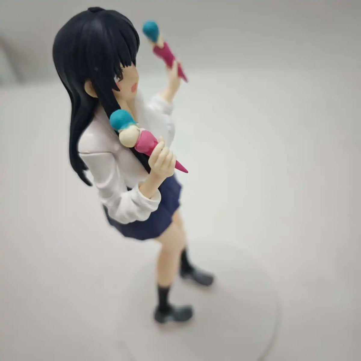 Yamada Anna with Icecream Cute Girls PVC Figure Model Toys Gift 18Cm
