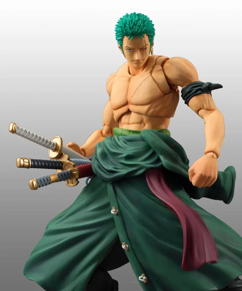 Anime One Piece 18Cm BJD Zoro Joints Moveable PVC Action Figure Model Toys