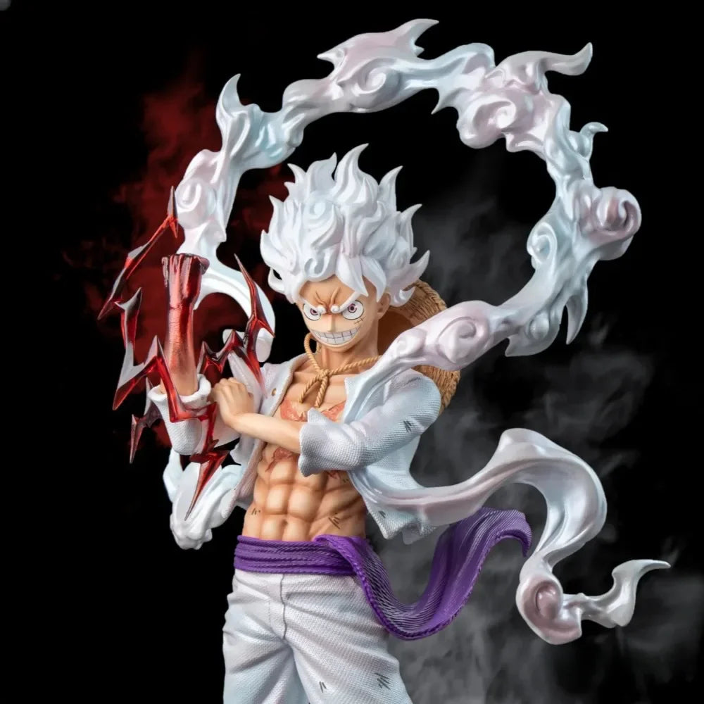 25Cm One Piece Anime Figure 5 Gear Luffy Figure Nika Luffy Figure Pvc Model Statue Collection Decoration Ornaments Toys Gifts