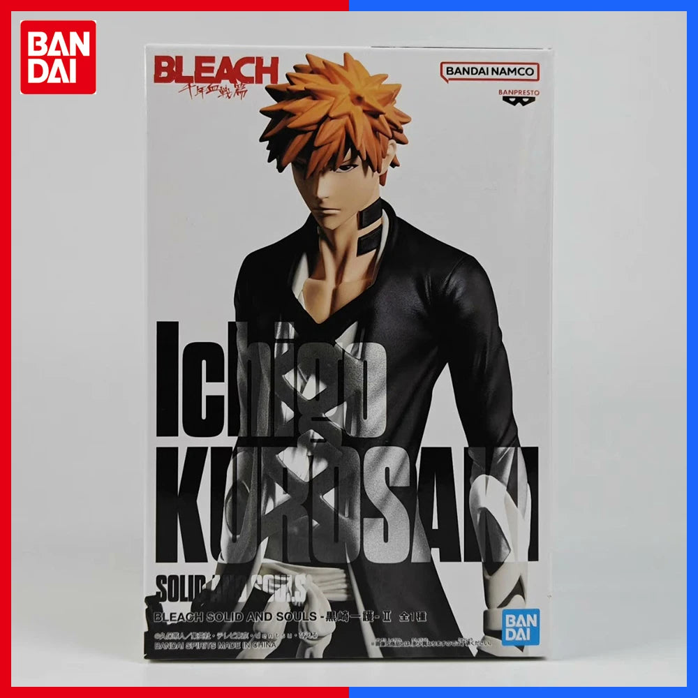 In Stock  Banpresto Original Anime Bleach Figure Ichigo Kurosaki Zaraki Kenpachi Hitsugaya Toushirou Soi Fon Model Toys