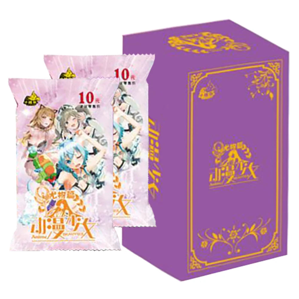 Japan Zero Anime Beauties Collection Cards for Children Goddess Alliance ACG Bikini Swimsuit Beauty Anime Figure Kids Table Toys