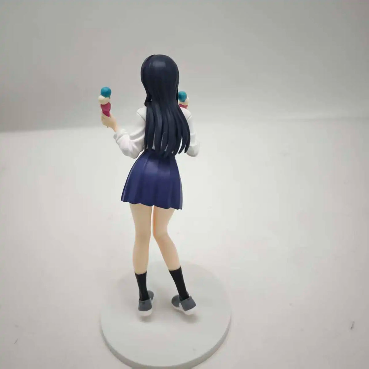 Yamada Anna with Icecream Cute Girls PVC Figure Model Toys Gift 18Cm
