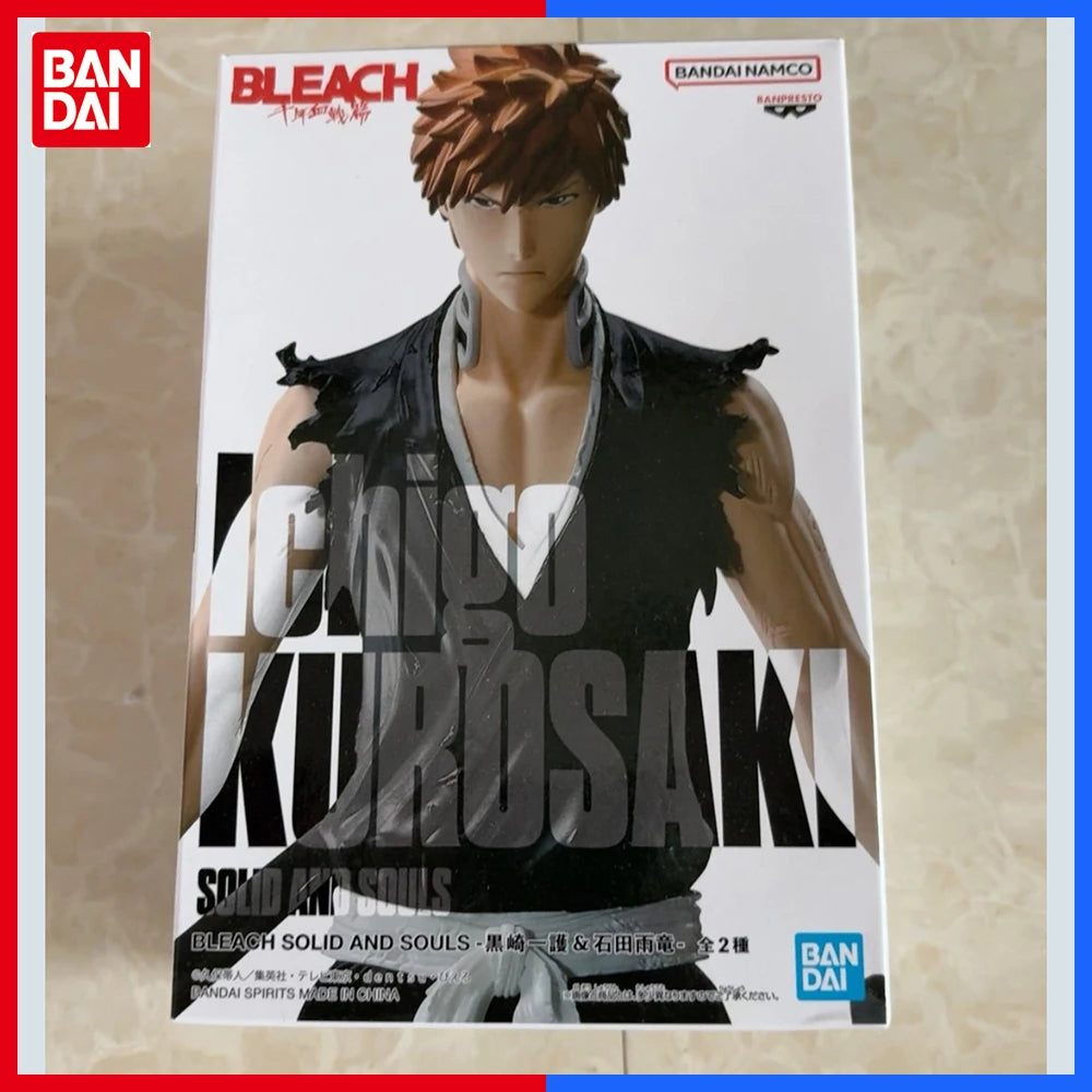 In Stock  Banpresto Original Anime Bleach Figure Ichigo Kurosaki Zaraki Kenpachi Hitsugaya Toushirou Soi Fon Model Toys